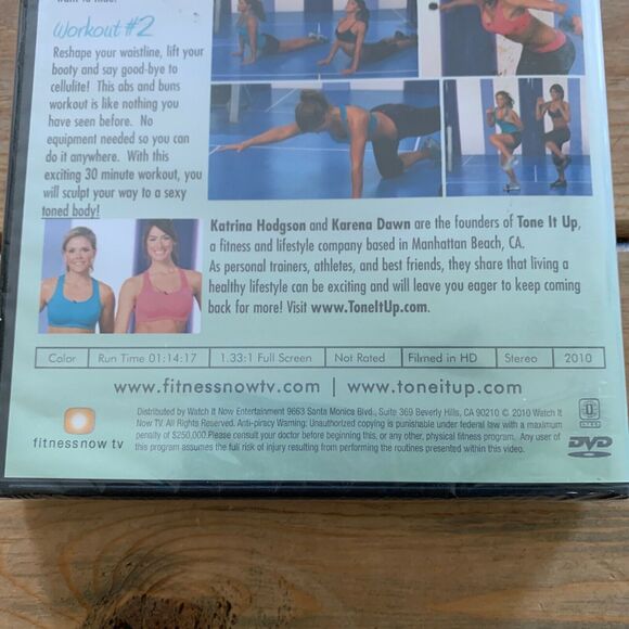 One Day Belly Blast Tone it Up DVD Workout Karena Katrina Fitness Now - Picture 3 of 3